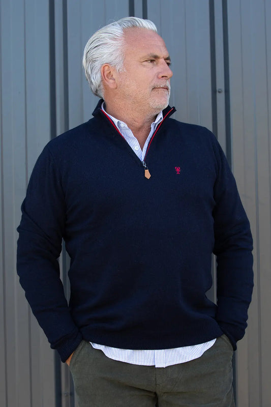Pull en Laine Col Camionneur « Benoit » La 5ème Homme 