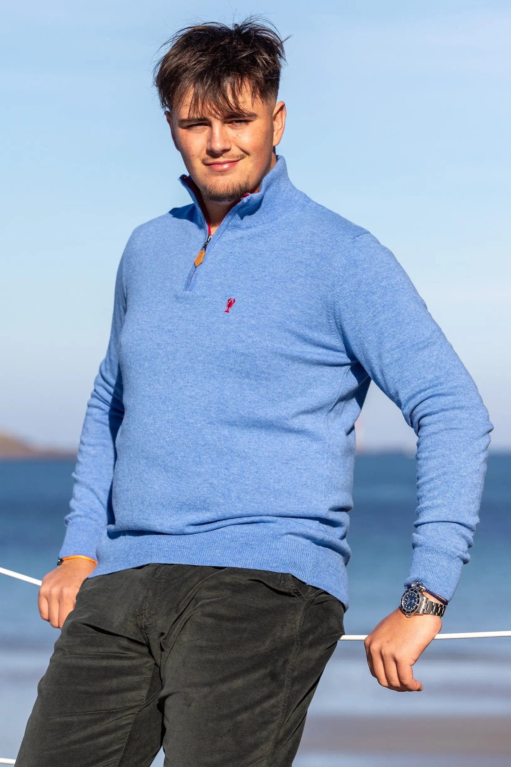 Pull en Laine Col Camionneur « Julien » La 5ème Homme 