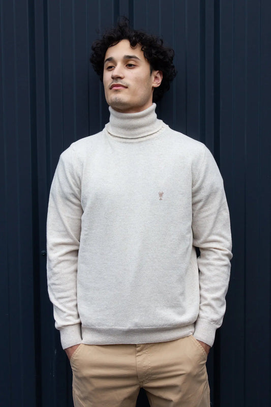 Pull en Laine Col Roulé « Hugo » La 5ème Homme 