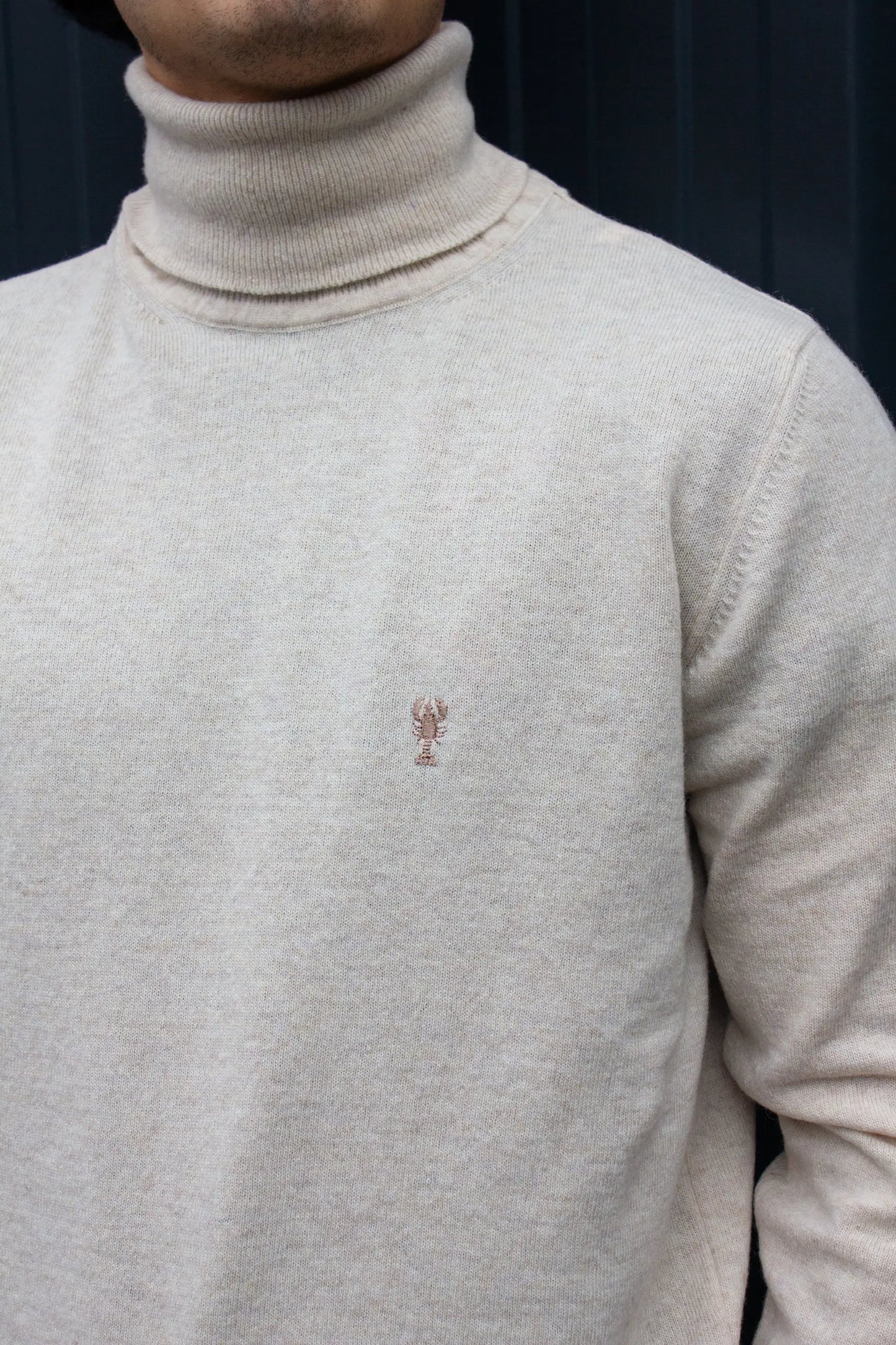 Pull en Laine Col Roulé « Hugo » La 5ème Homme 