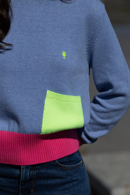 Pull en coton « Sylvie » La 5ème Femme 
