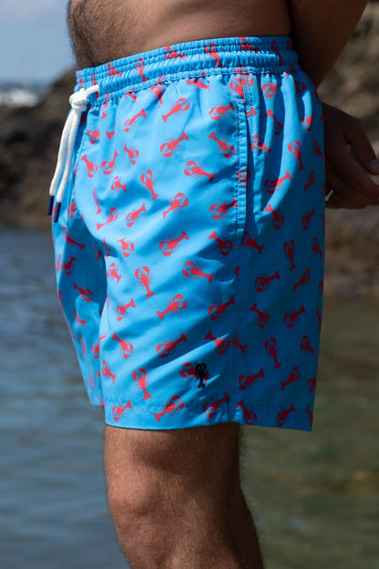 Short de bain « Christophe » Homards La 5ème Homme 