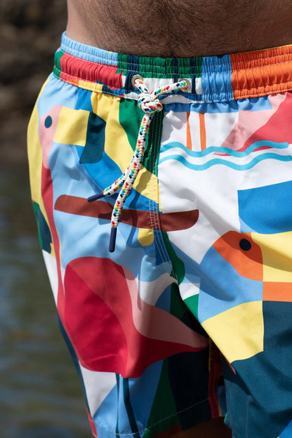 Short de bain « Christophe » Toucans La 5ème Homme 