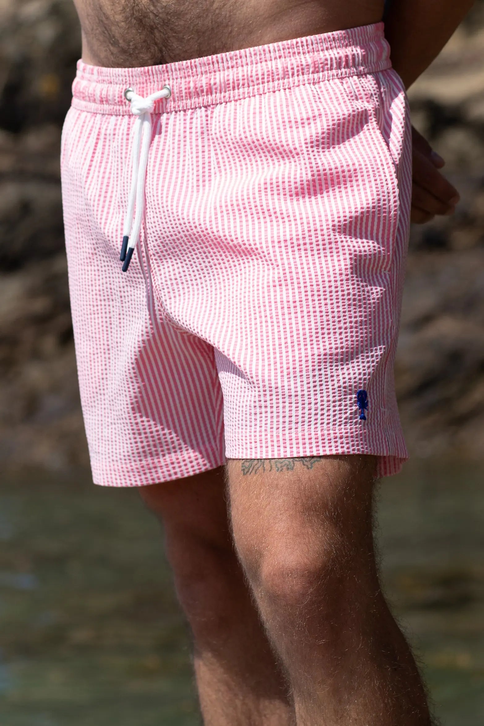 Short de bain « Christophe » à Rayures La 5ème Homme 