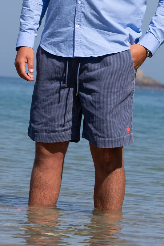 Short en Velours Côtelé La 5ème Homme 