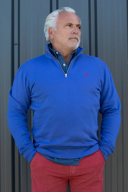 Sweat Col Zippé « Nice » La 5ème Homme 