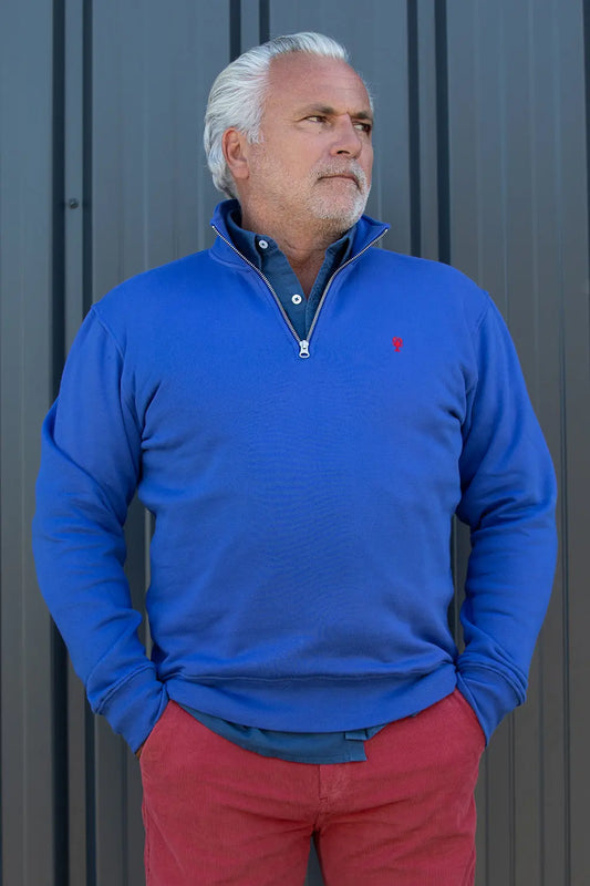 Sweat Col Zippé « Nice » La 5ème Homme 