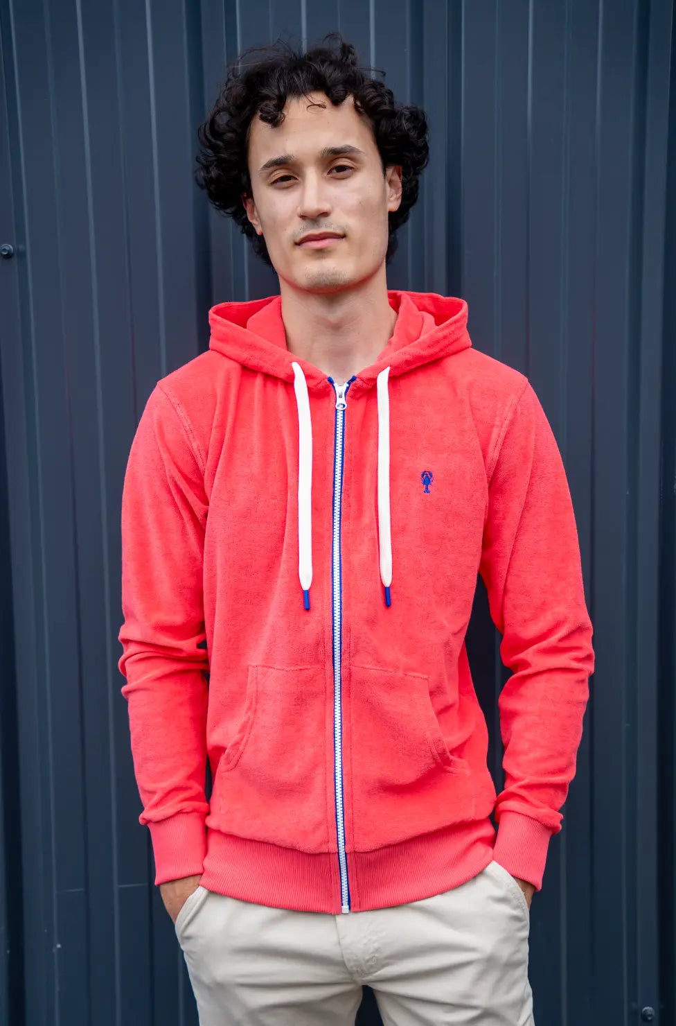 Sweat à capuche en éponge « Martin » La 5ème Homme 