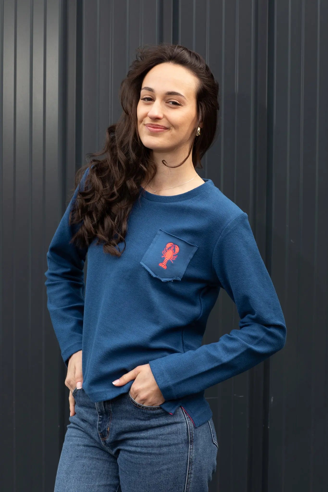 Sweat léger « Sangria » La 5ème Femme 