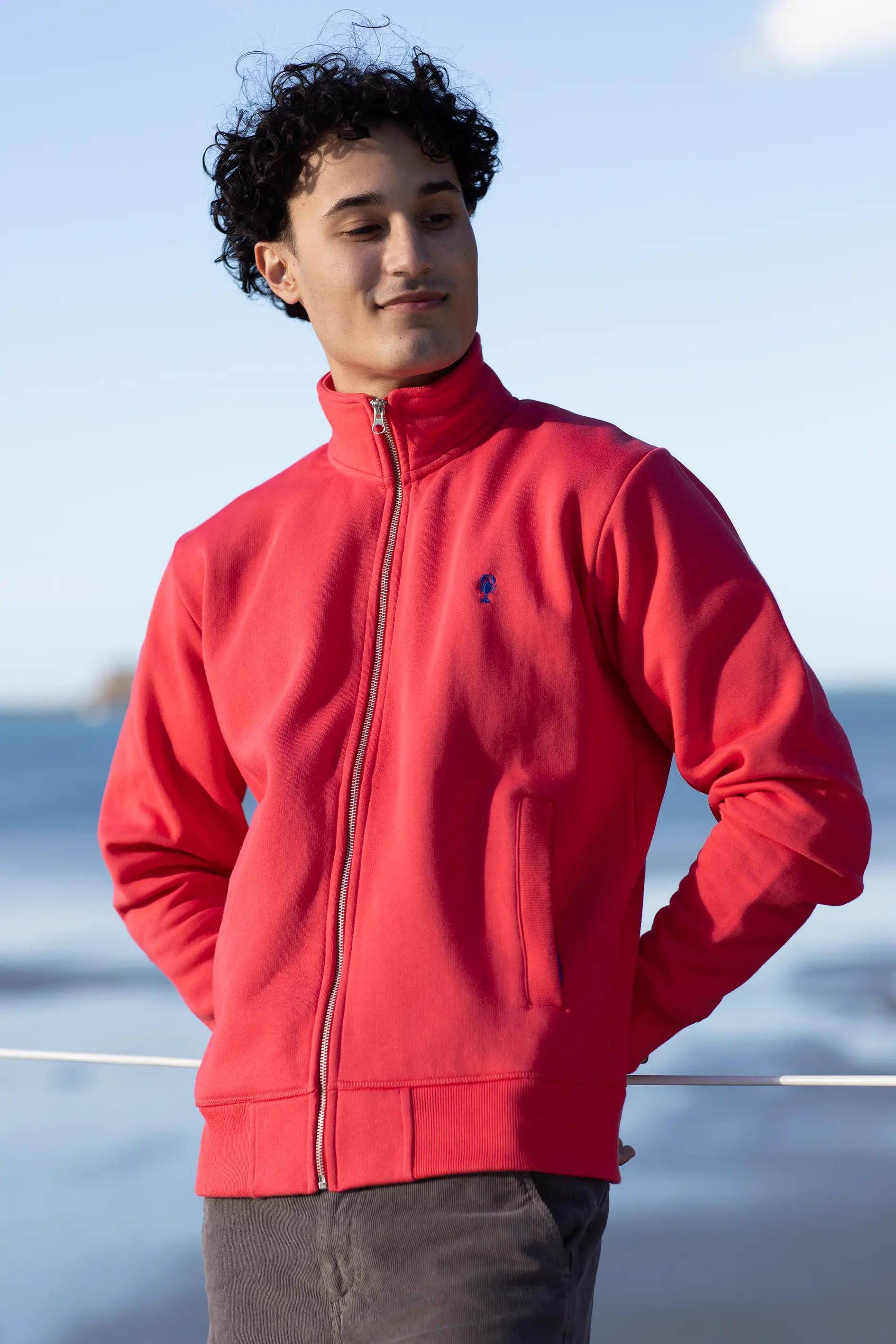 Sweat zippé « Marbella » La 5ème Homme 