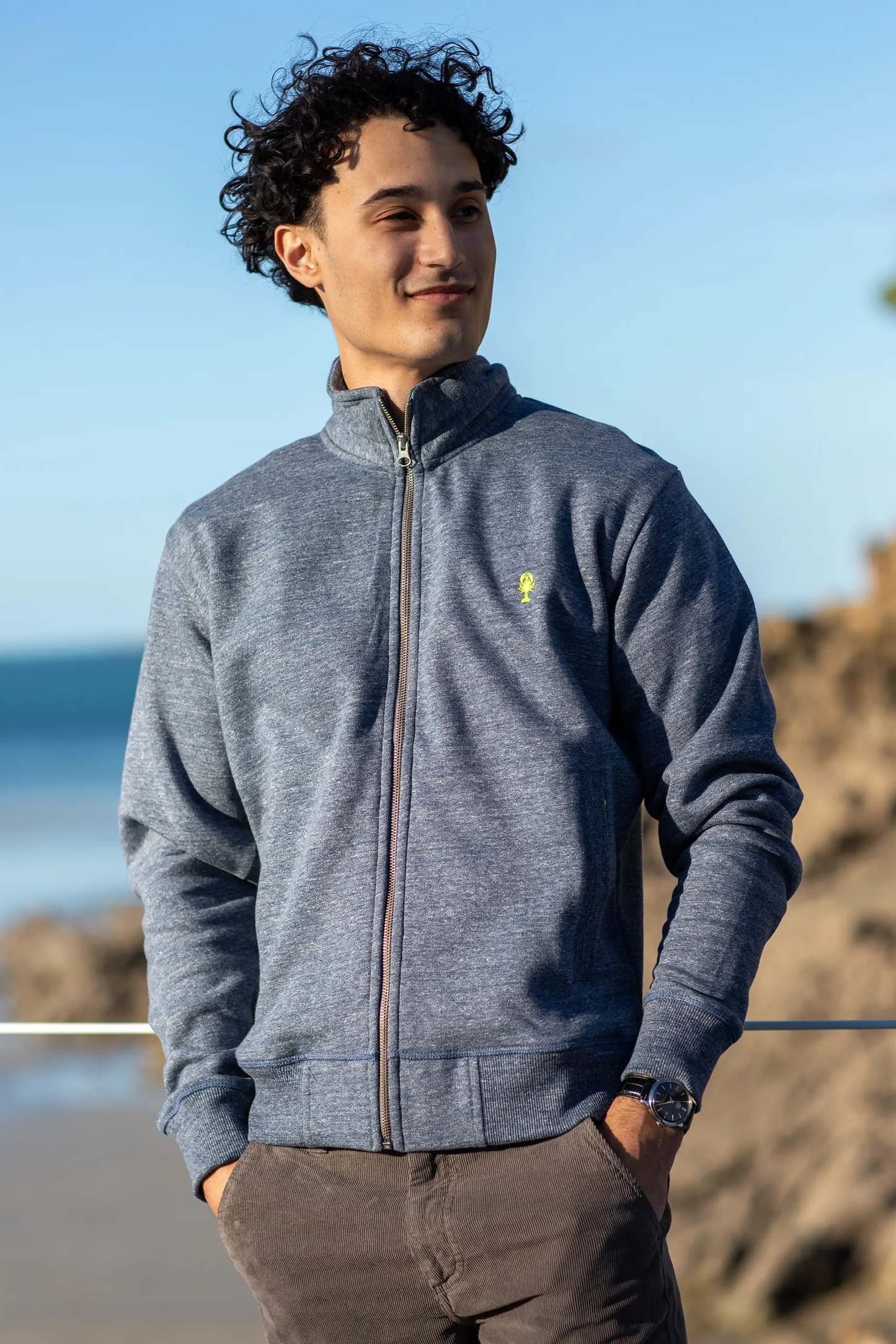 Sweat zippé « Marbella » La 5ème Homme 