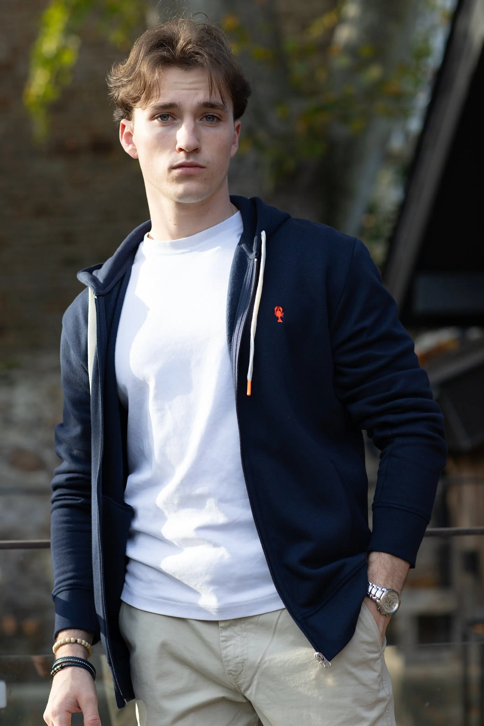 Sweat zippé « Madrid » La 5ème Homme 