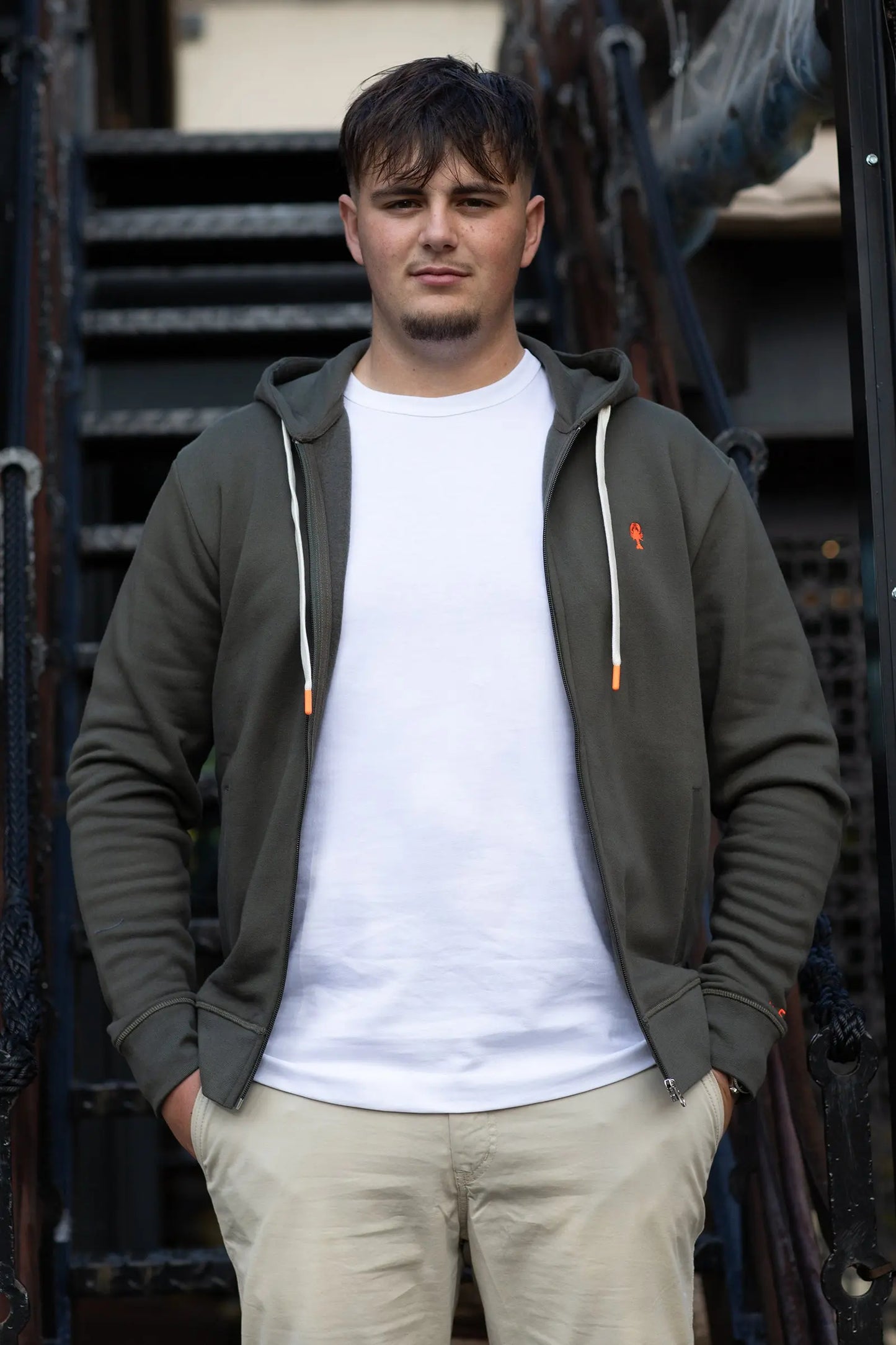 Sweat zippé « Madrid » La 5ème Homme 