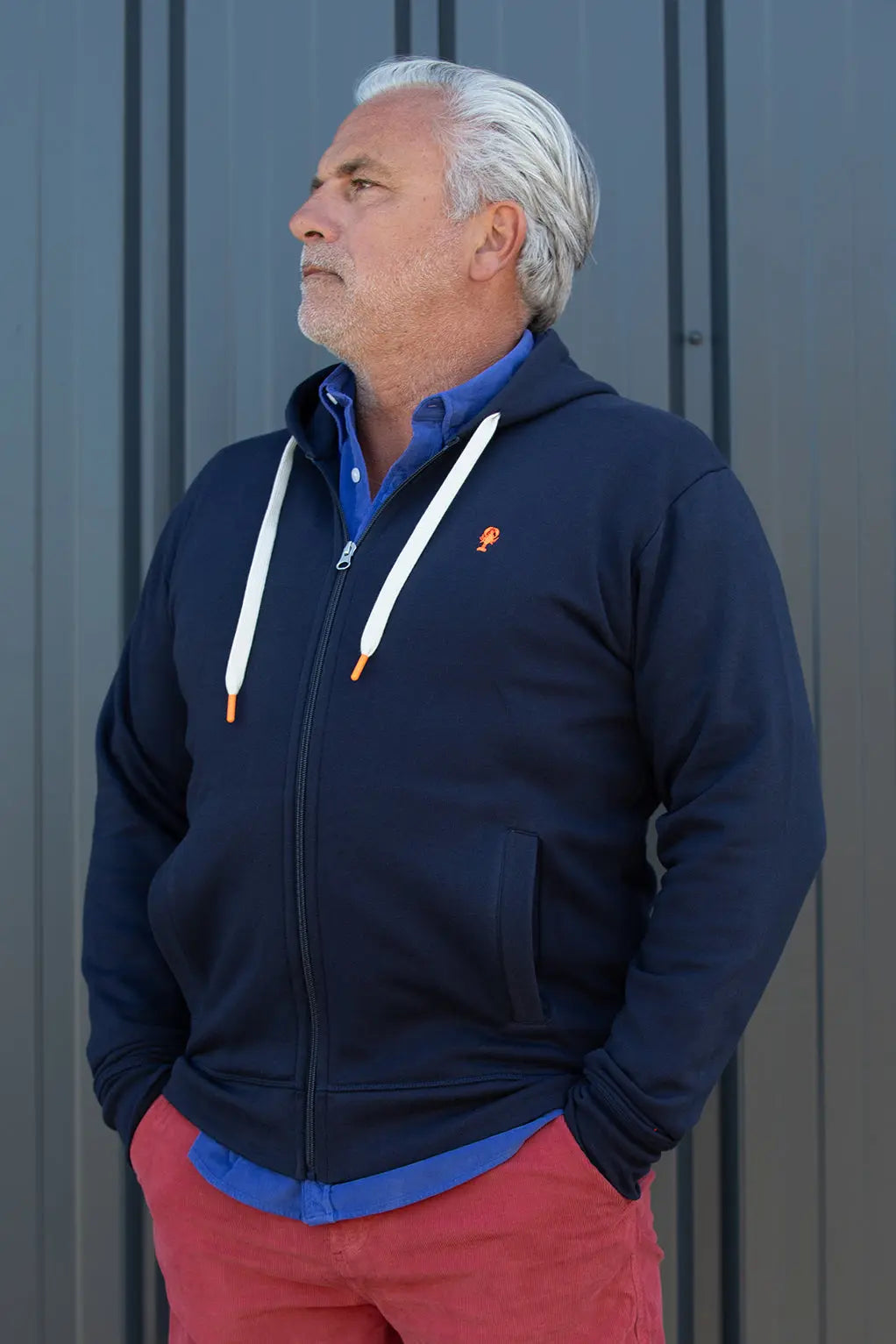 Sweat zippé « Madrid » La 5ème Homme 