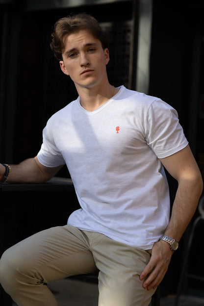 T-shirt Col V « Maroc » La 5ème Homme 