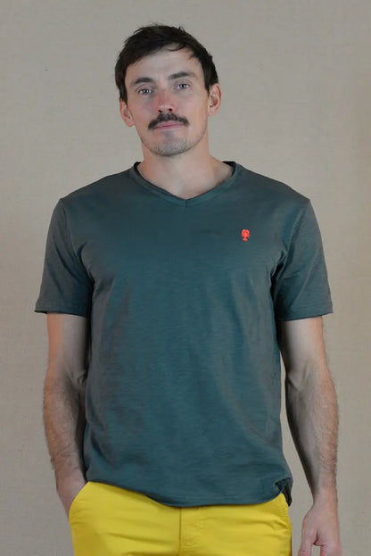 T-shirt Coton Flamé « Maroc » La 5ème Homme 