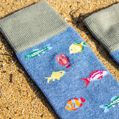 “Christine” Fish Socks