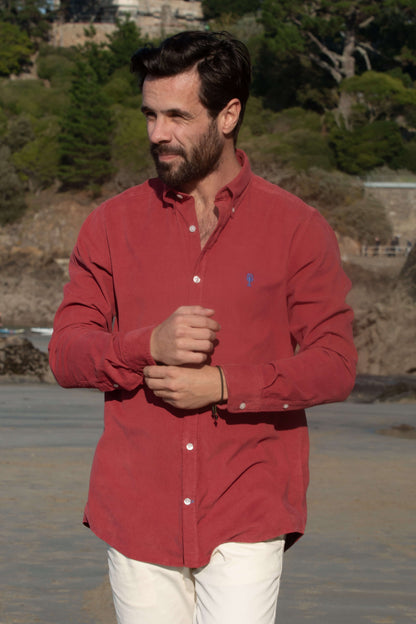 Chemise « Quimper » Velours