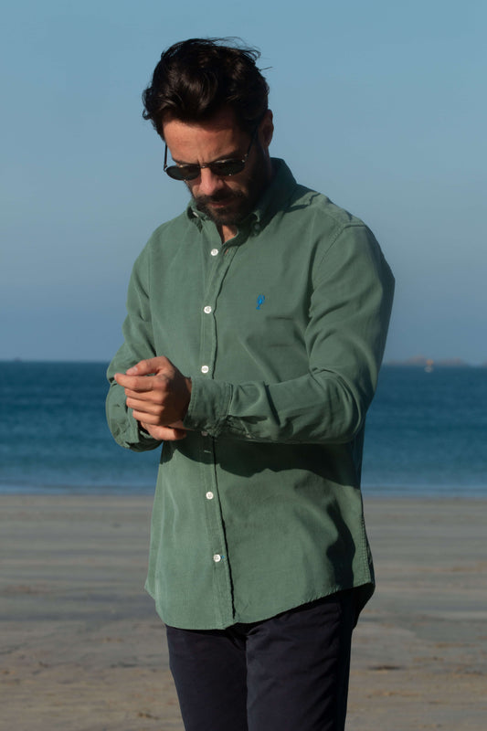 “Quimper” Velvet Shirt