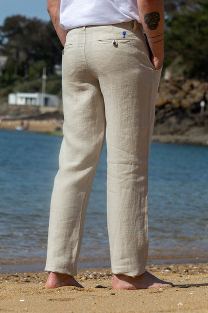 Pantalon en Lin