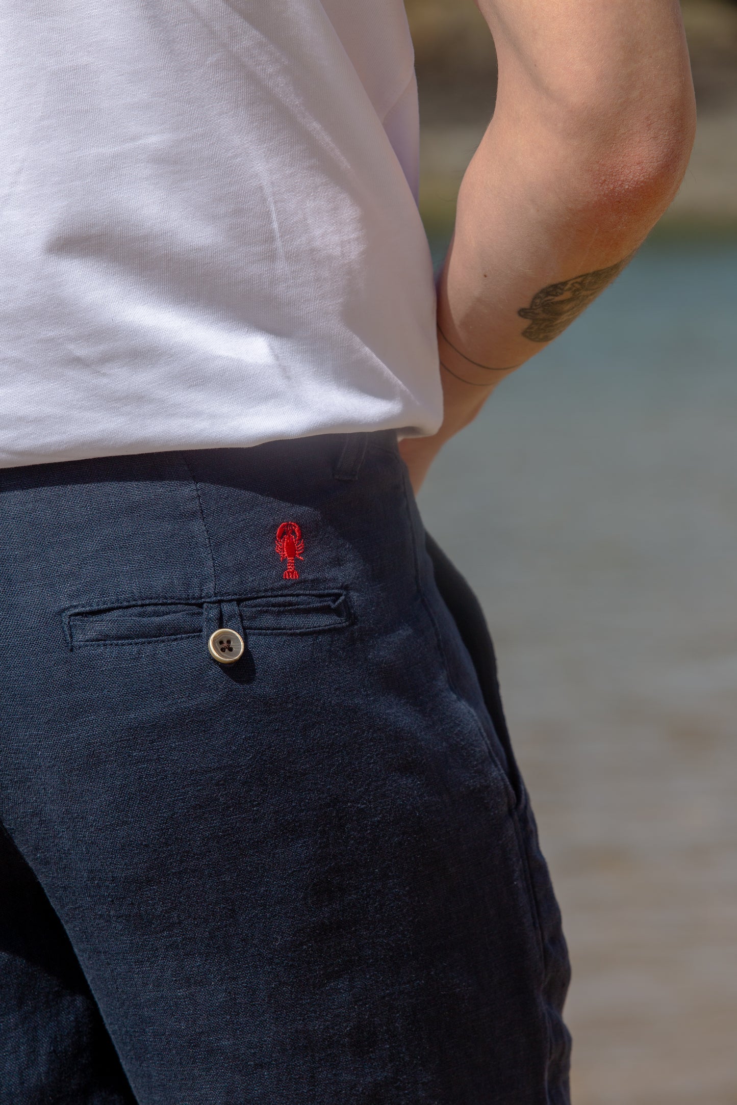 Pantalon en Lin
