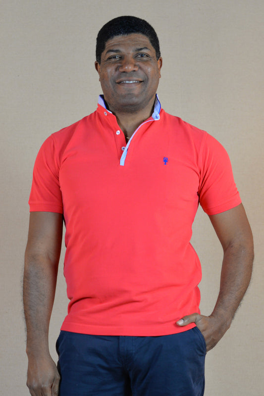 “Argentina” Mao Collar Polo Shirt