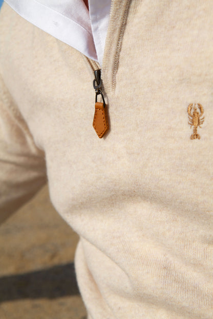 Pull Col Zippé « Benoit »