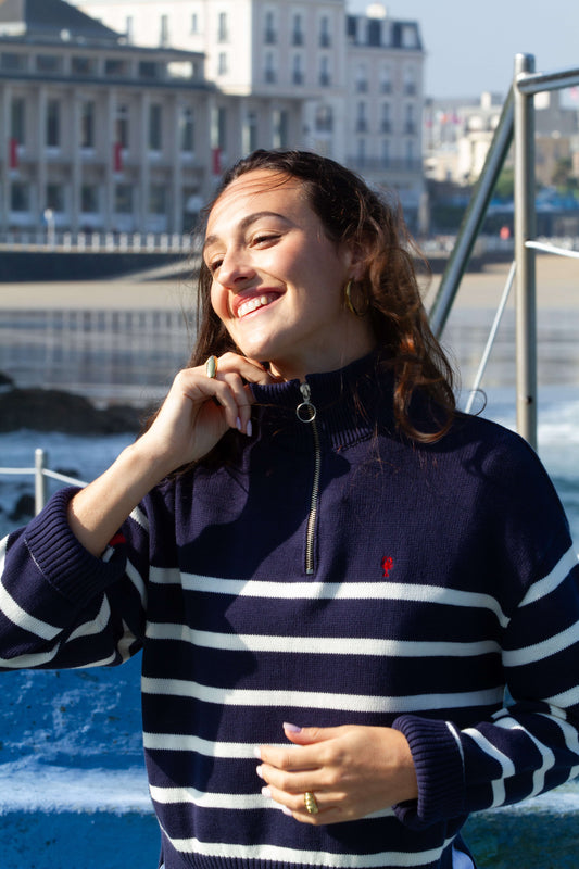 “Marine” sweater