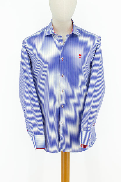 Striped Poplin Shirt